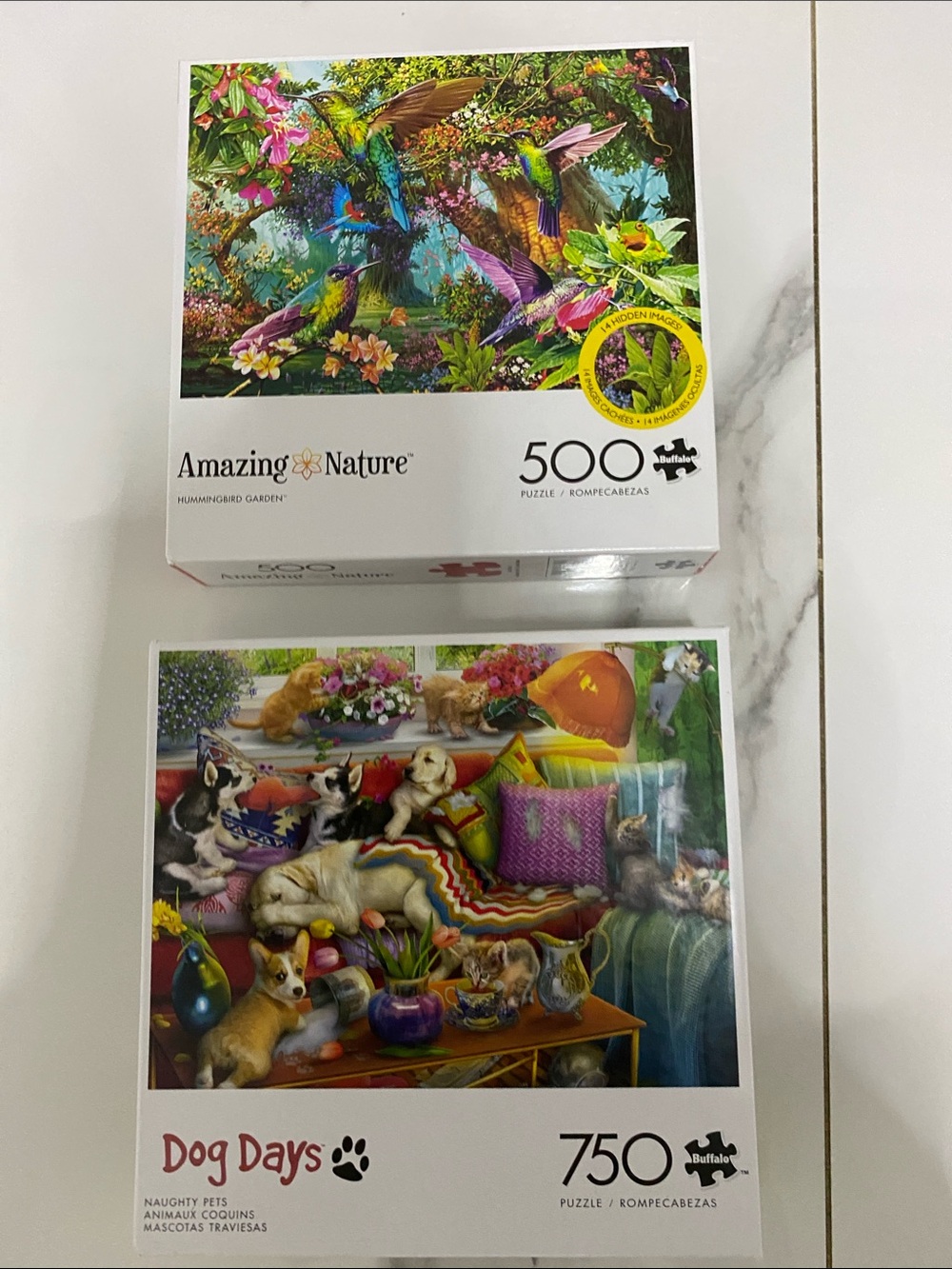 Set of two puzzles